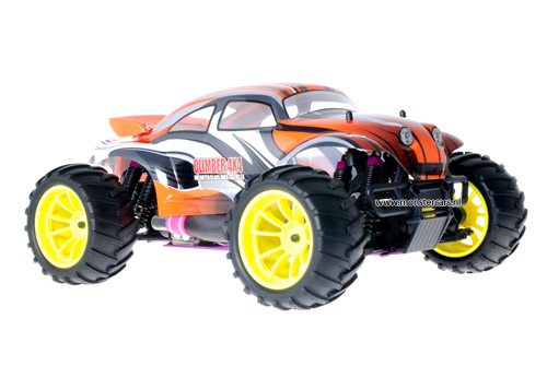 Himoto 1:10 Nitro Truck Baja Beetle Orange
